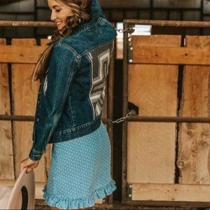 Pendleton X old navy detail XS jean jacket